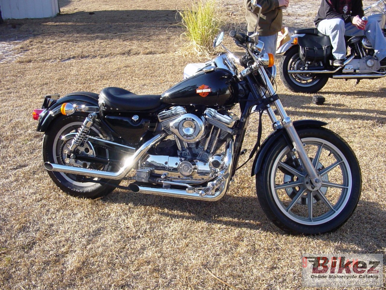 Big  xlh sportster 883 de luxe picture and wallpaper from Bikez.com